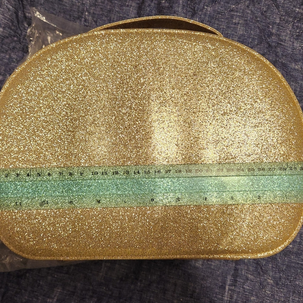 Elegant Gold Glitter Women's Bag